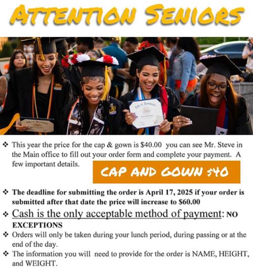 Seniors cap gown 